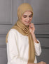 EMANI SQUARE SCARF (GOLDEN ROD)